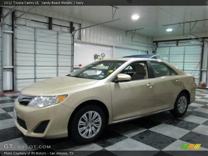 Sandy Beach Metallic / Ivory 2012 Toyota Camry LE