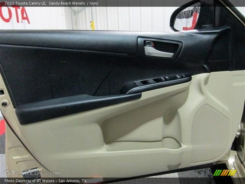 Sandy Beach Metallic / Ivory 2012 Toyota Camry LE