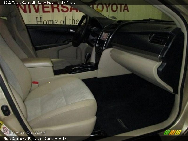 Sandy Beach Metallic / Ivory 2012 Toyota Camry LE