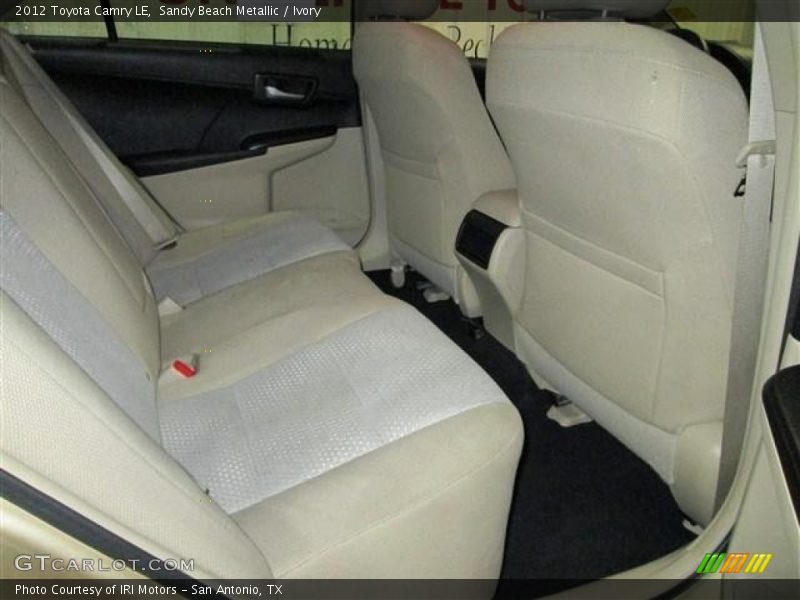 Sandy Beach Metallic / Ivory 2012 Toyota Camry LE