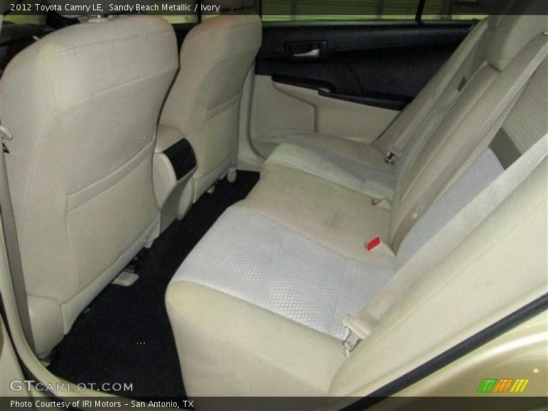 Sandy Beach Metallic / Ivory 2012 Toyota Camry LE
