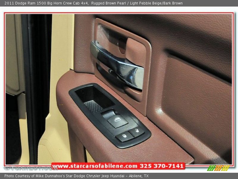 Rugged Brown Pearl / Light Pebble Beige/Bark Brown 2011 Dodge Ram 1500 Big Horn Crew Cab 4x4