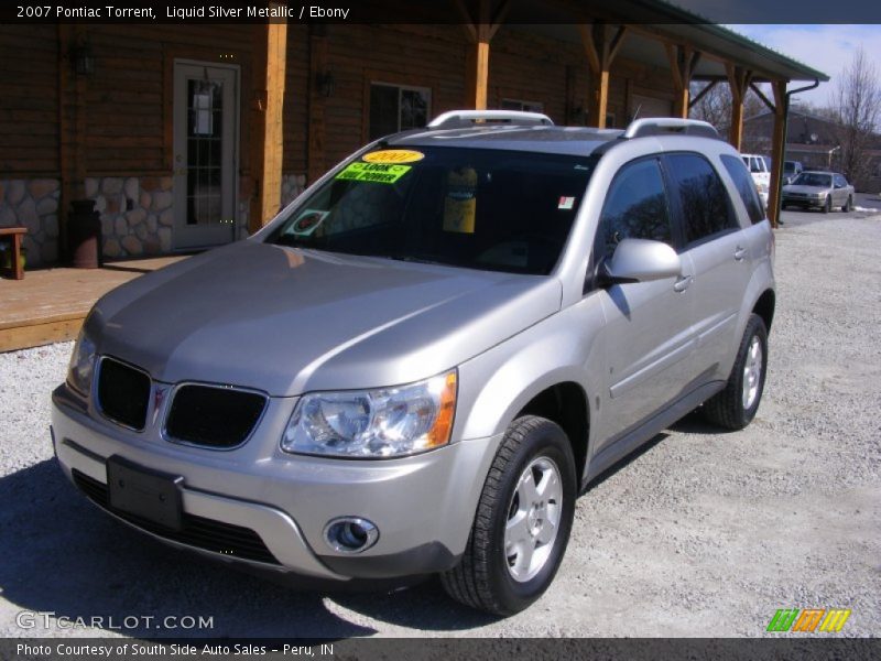 Liquid Silver Metallic / Ebony 2007 Pontiac Torrent