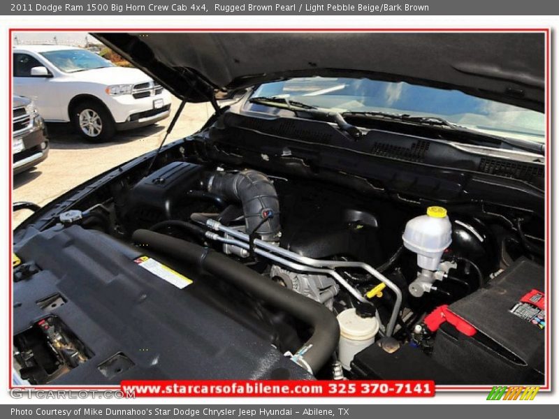 Rugged Brown Pearl / Light Pebble Beige/Bark Brown 2011 Dodge Ram 1500 Big Horn Crew Cab 4x4