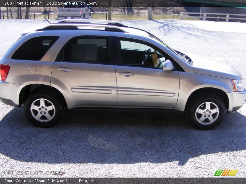 Liquid Silver Metallic / Ebony 2007 Pontiac Torrent
