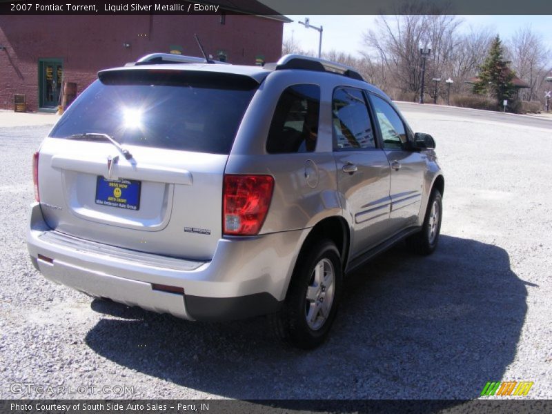 Liquid Silver Metallic / Ebony 2007 Pontiac Torrent