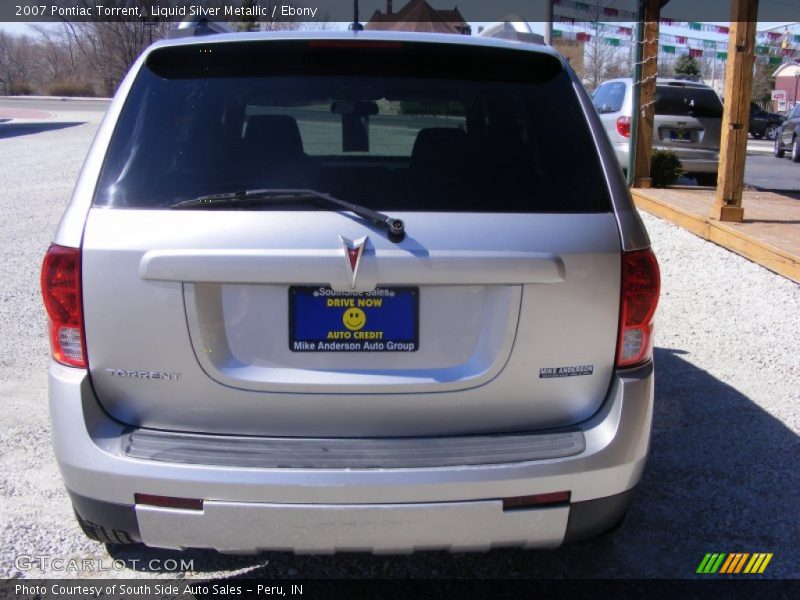 Liquid Silver Metallic / Ebony 2007 Pontiac Torrent