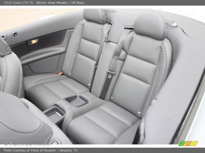Rear Seat of 2013 C70 T5