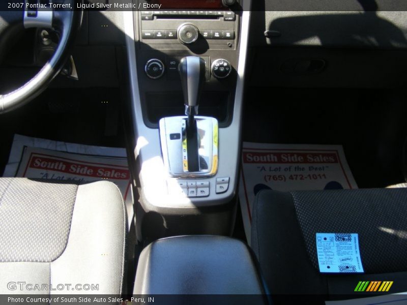 Liquid Silver Metallic / Ebony 2007 Pontiac Torrent