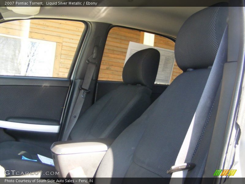 Liquid Silver Metallic / Ebony 2007 Pontiac Torrent