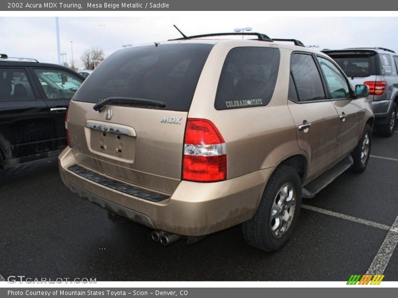 Mesa Beige Metallic / Saddle 2002 Acura MDX Touring