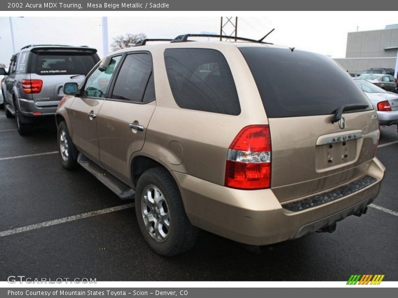 Mesa Beige Metallic / Saddle 2002 Acura MDX Touring