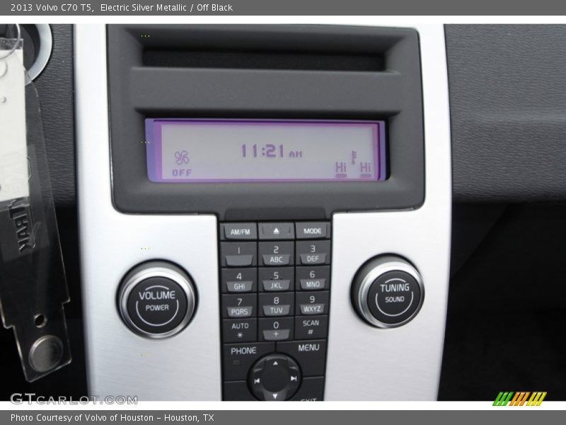 Controls of 2013 C70 T5