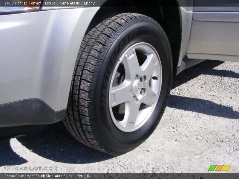Liquid Silver Metallic / Ebony 2007 Pontiac Torrent