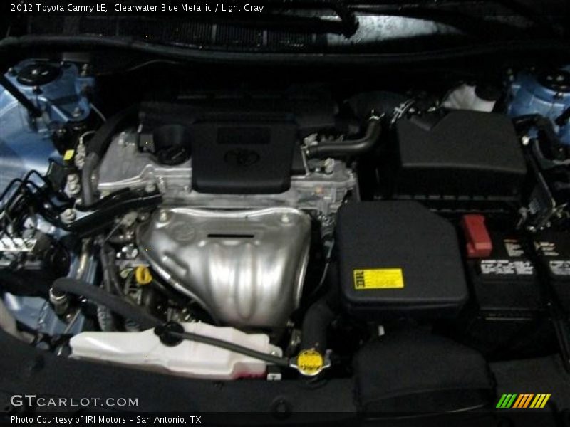 Clearwater Blue Metallic / Light Gray 2012 Toyota Camry LE