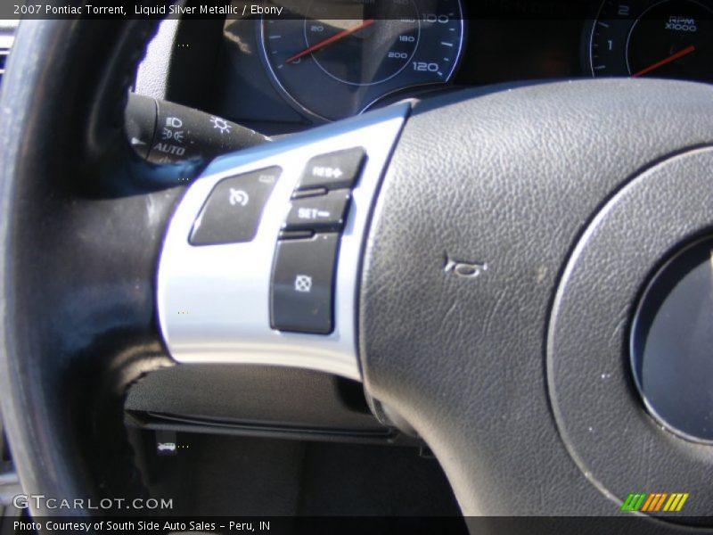 Liquid Silver Metallic / Ebony 2007 Pontiac Torrent