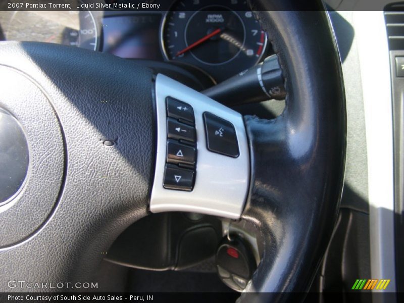 Liquid Silver Metallic / Ebony 2007 Pontiac Torrent