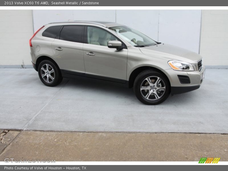 Seashell Metallic / Sandstone 2013 Volvo XC60 T6 AWD
