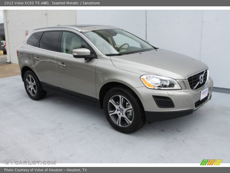 Seashell Metallic / Sandstone 2013 Volvo XC60 T6 AWD