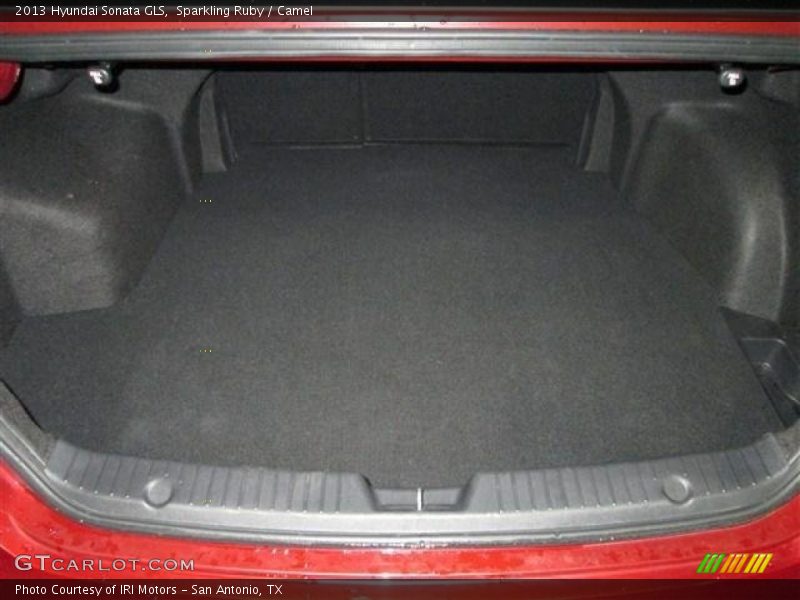 Sparkling Ruby / Camel 2013 Hyundai Sonata GLS