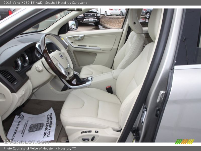 Seashell Metallic / Sandstone 2013 Volvo XC60 T6 AWD