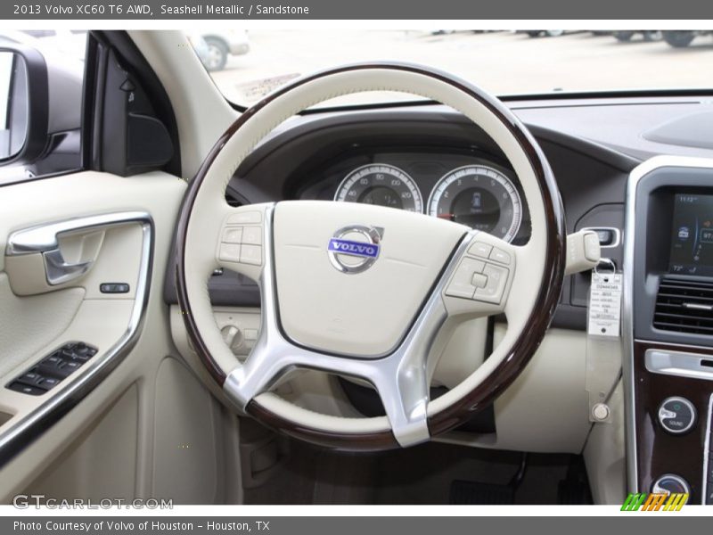 Seashell Metallic / Sandstone 2013 Volvo XC60 T6 AWD