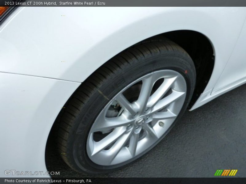 Starfire White Pearl / Ecru 2013 Lexus CT 200h Hybrid