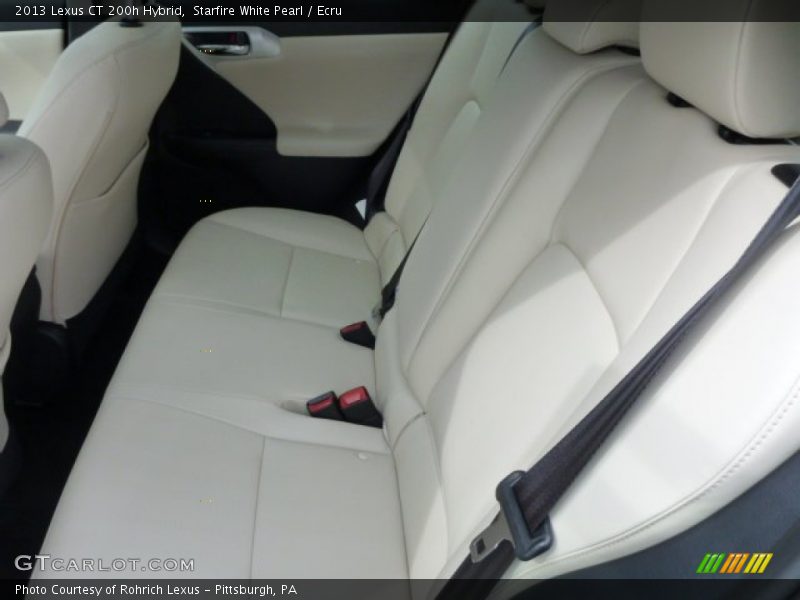 Starfire White Pearl / Ecru 2013 Lexus CT 200h Hybrid