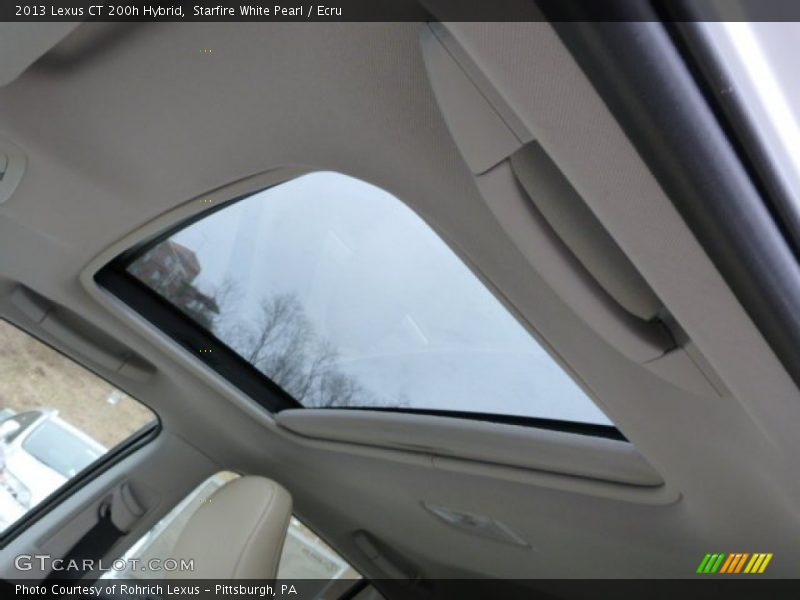 Starfire White Pearl / Ecru 2013 Lexus CT 200h Hybrid