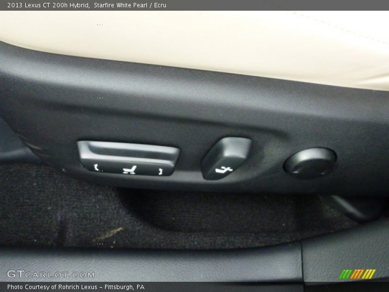 Starfire White Pearl / Ecru 2013 Lexus CT 200h Hybrid