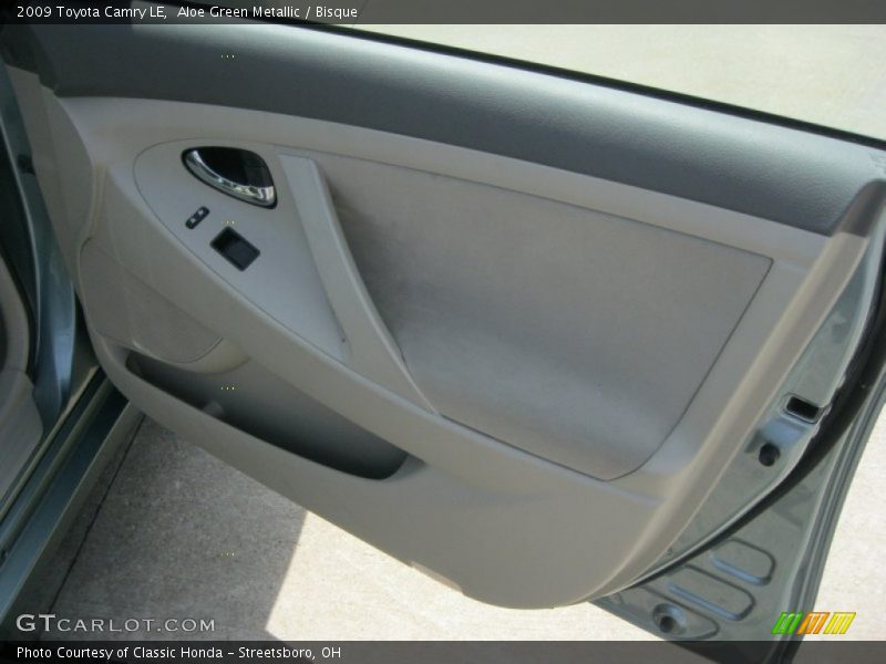 Aloe Green Metallic / Bisque 2009 Toyota Camry LE