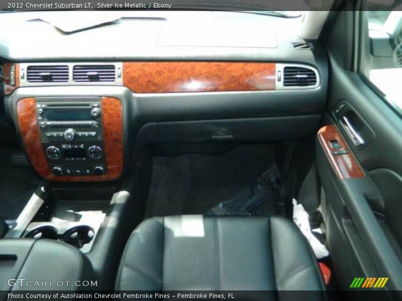 Silver Ice Metallic / Ebony 2012 Chevrolet Suburban LT