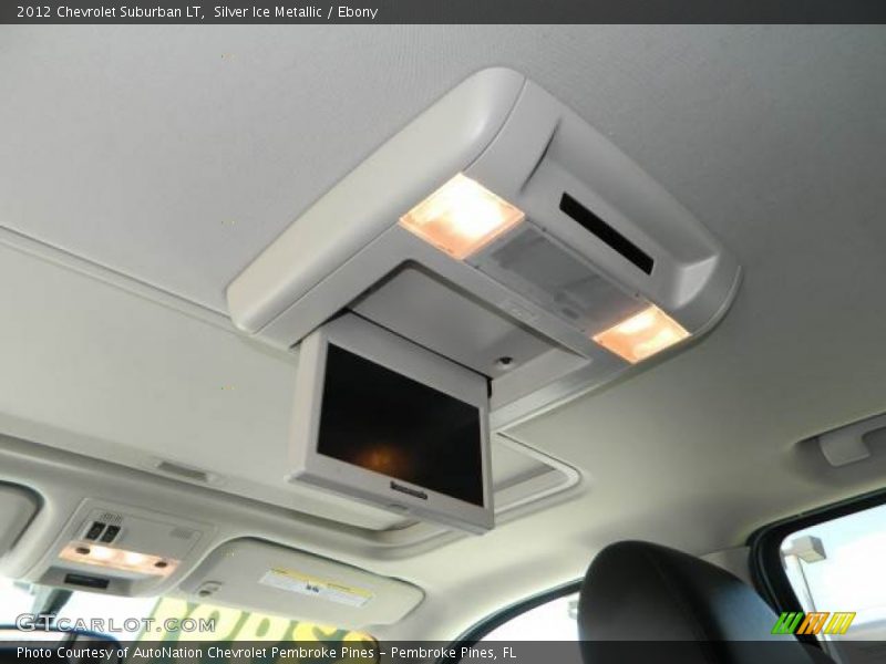 Silver Ice Metallic / Ebony 2012 Chevrolet Suburban LT