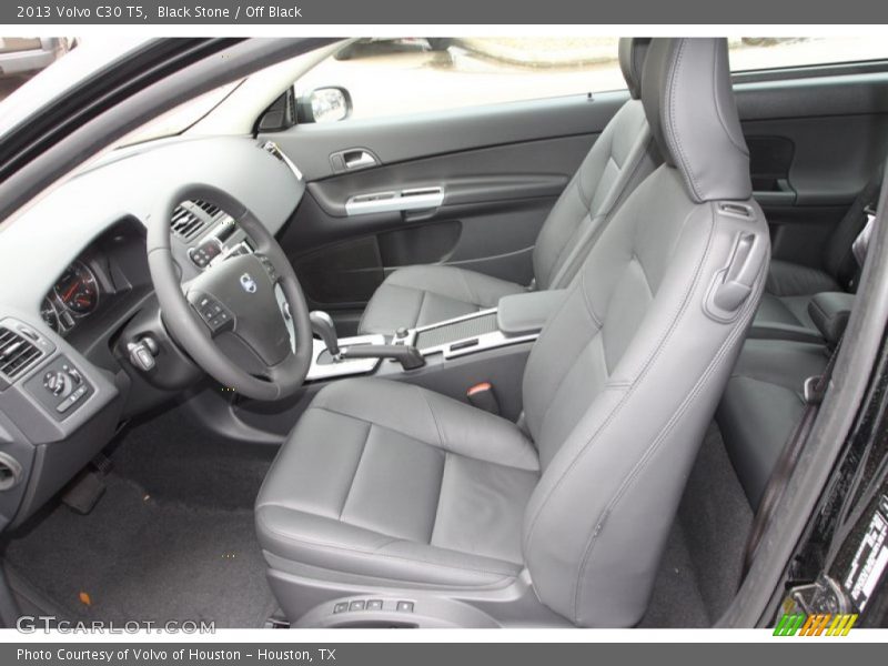 Front Seat of 2013 C30 T5