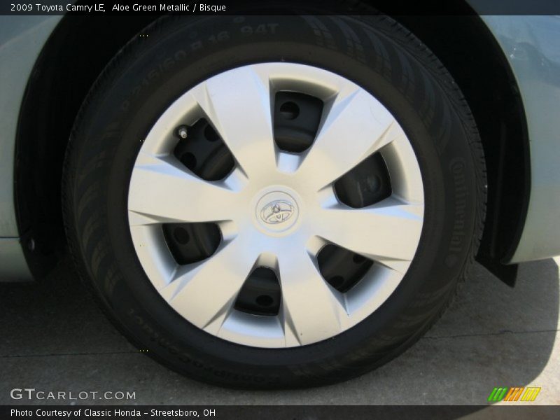 Aloe Green Metallic / Bisque 2009 Toyota Camry LE