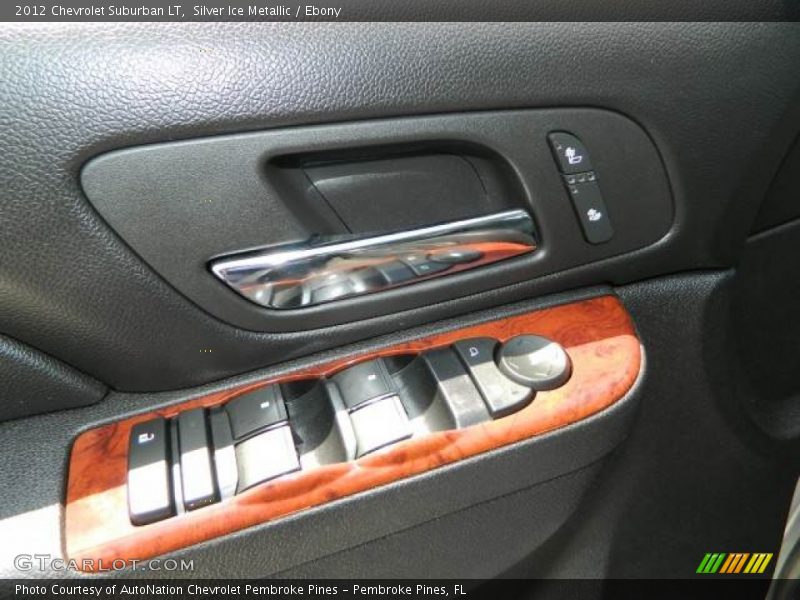 Silver Ice Metallic / Ebony 2012 Chevrolet Suburban LT