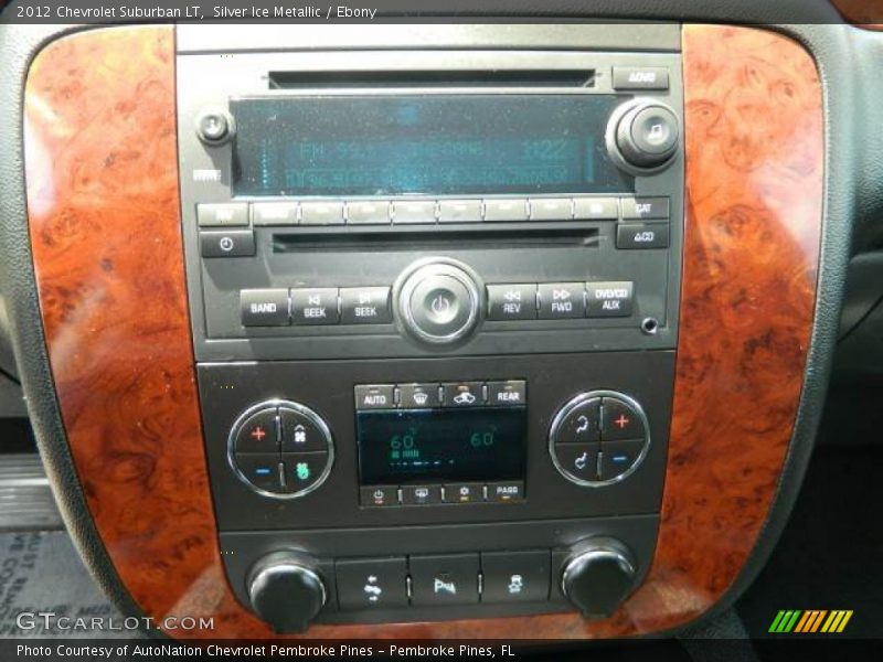 Silver Ice Metallic / Ebony 2012 Chevrolet Suburban LT