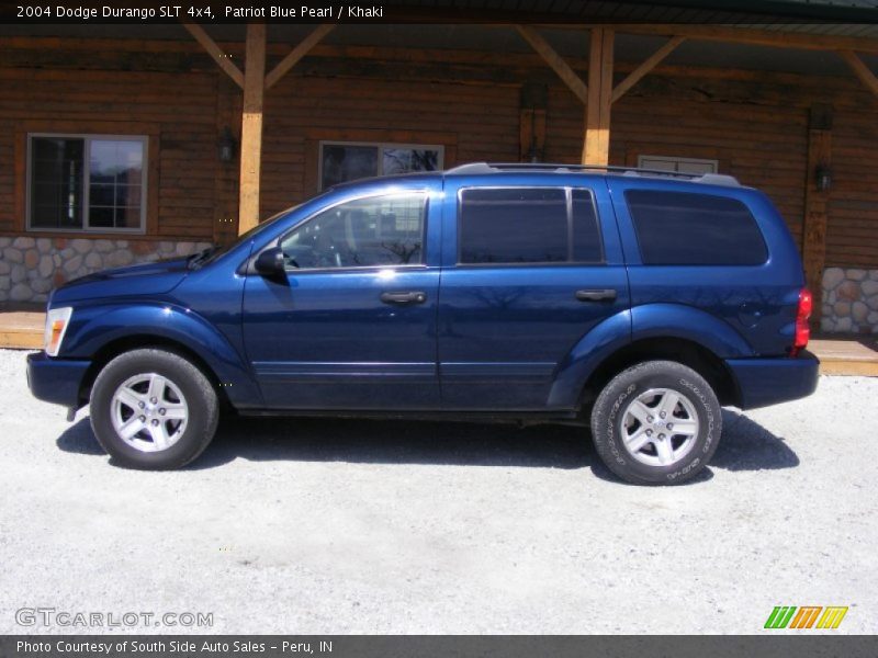 Patriot Blue Pearl / Khaki 2004 Dodge Durango SLT 4x4