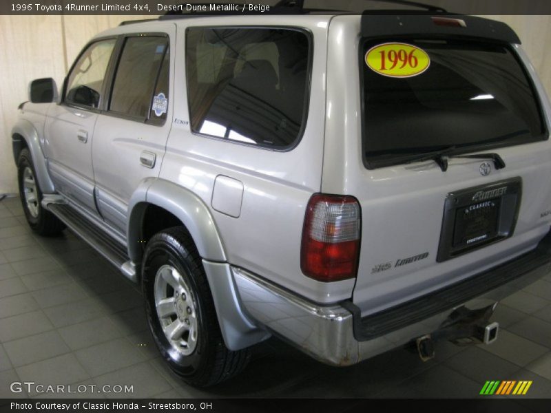 Desert Dune Metallic / Beige 1996 Toyota 4Runner Limited 4x4