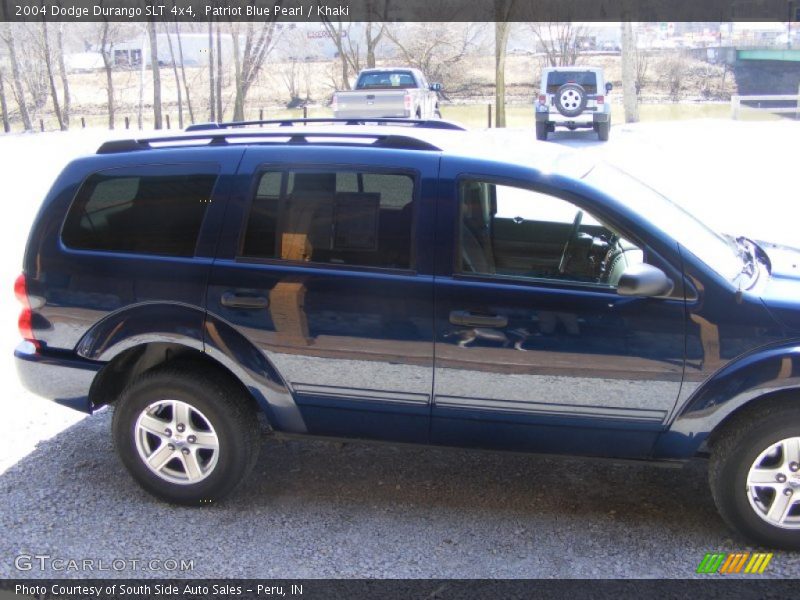 Patriot Blue Pearl / Khaki 2004 Dodge Durango SLT 4x4