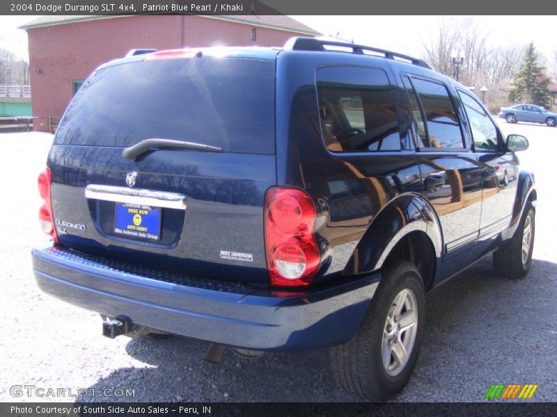 Patriot Blue Pearl / Khaki 2004 Dodge Durango SLT 4x4