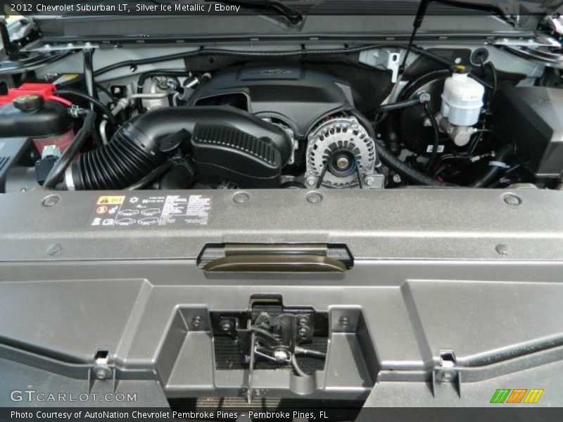 Silver Ice Metallic / Ebony 2012 Chevrolet Suburban LT