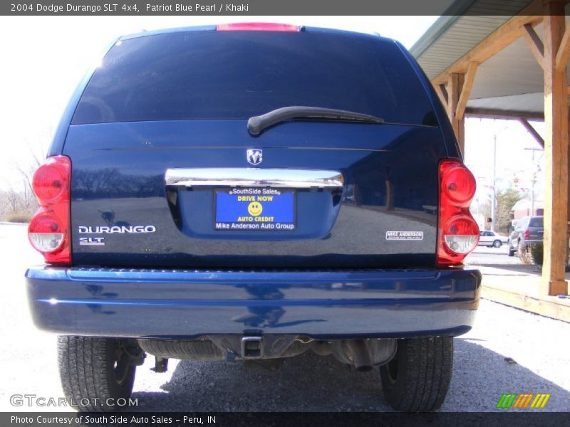 Patriot Blue Pearl / Khaki 2004 Dodge Durango SLT 4x4