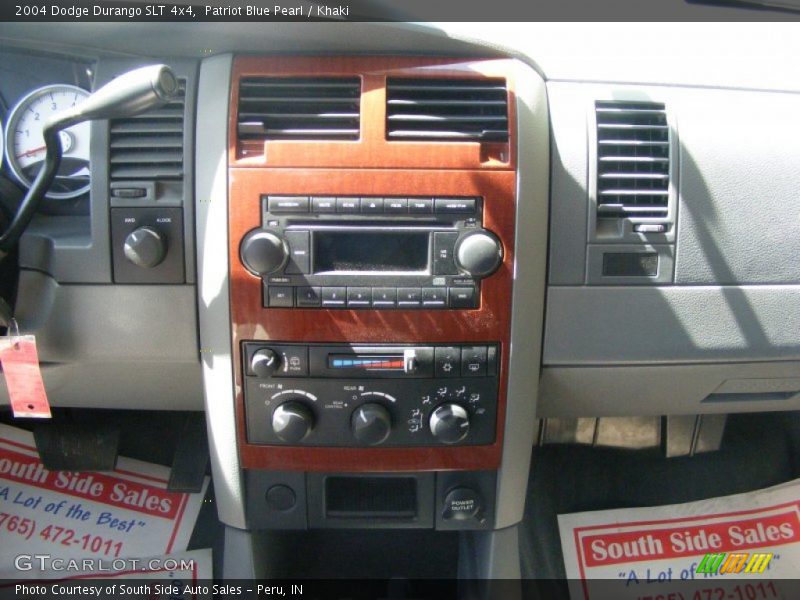Patriot Blue Pearl / Khaki 2004 Dodge Durango SLT 4x4