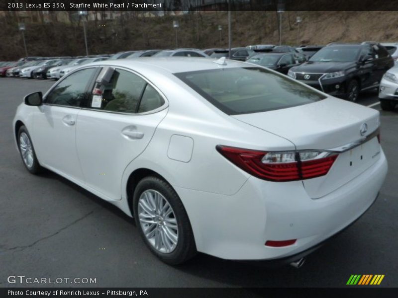 Starfire White Pearl / Parchment 2013 Lexus ES 350