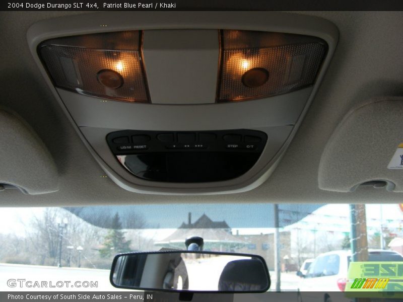 Patriot Blue Pearl / Khaki 2004 Dodge Durango SLT 4x4