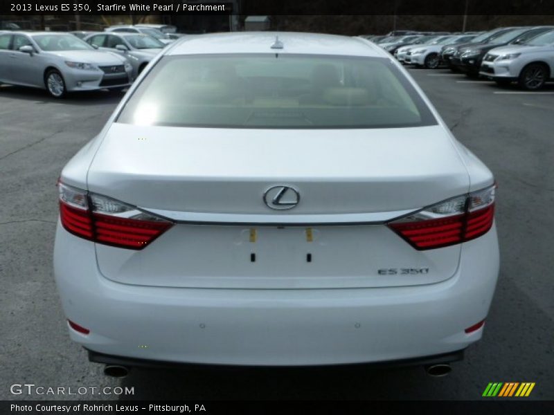 Starfire White Pearl / Parchment 2013 Lexus ES 350