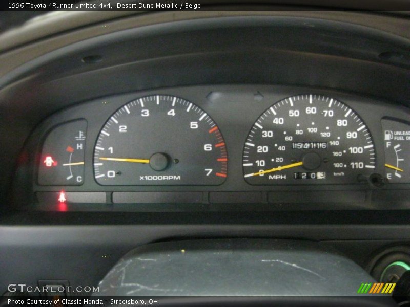 Desert Dune Metallic / Beige 1996 Toyota 4Runner Limited 4x4