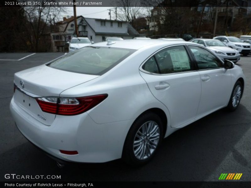 Starfire White Pearl / Parchment 2013 Lexus ES 350
