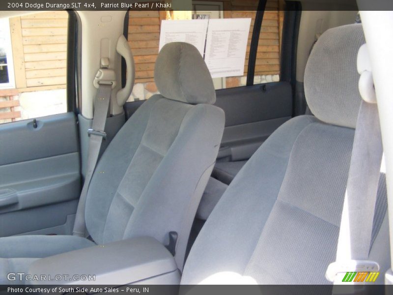 Patriot Blue Pearl / Khaki 2004 Dodge Durango SLT 4x4